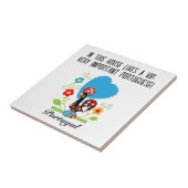 Carreau Le coq portugais (Côté)