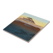 Carreau Le coucher du soleil japonais frais de Fuji de (Côté)