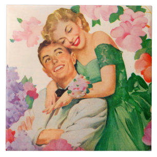 Carreau le couple heureux