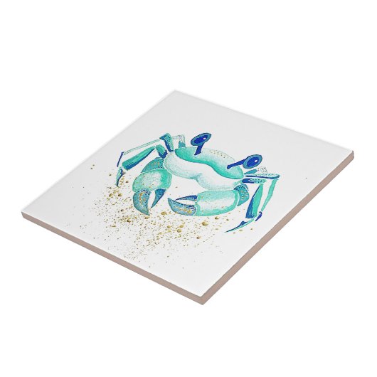 Carreau Le crabe de Neptune (Côté)