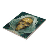 Carreau Le crâne d'abeille de drone Imaginaire Sci-Fi (Côté)