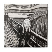 Carreau Le cri d'Edward Munch (Devant)