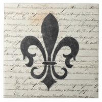 Le cru accentue le français Ephemera Fleur De Lis