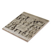 Carreau Le culte des symboles bouddhistes, Amaravati (Li (Côté)