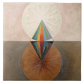 Carreau Le Cygne, Groupe IX, No.12 par Hilma af Klint (Devant)
