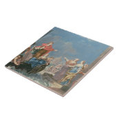 Carreau Le départ d'Aeneas (Côté)