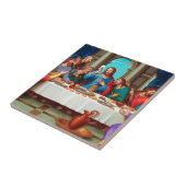 Carreau Le dernier dîner (Côté)