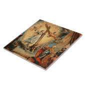 Carreau Le doge Grimani se mettant à genoux avant la foi (Côté)