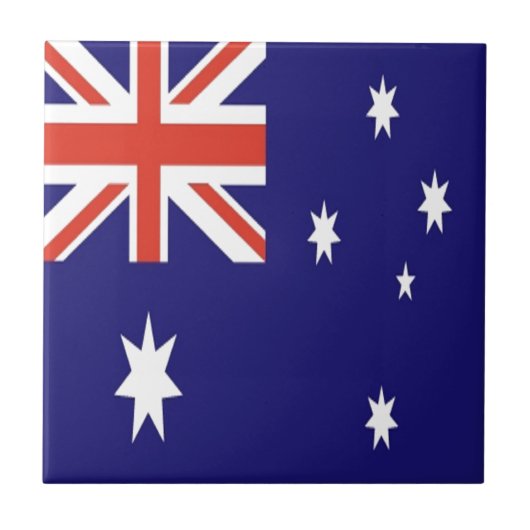 Carreau Le Drapeau de l'Australie (Devant)