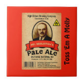 Carreau Le Étiquette Pale Ale de M. Molotov (Devant)