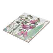 Carreau Le fleur sauvage botanique de digitale fleurit la (Côté)