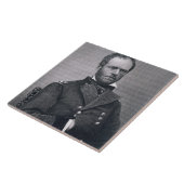 Carreau Le Général William Tecumseh Sherman, gravé après a (Côté)