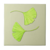 Carreau Le Ginkgo laisse à la tuile | d'art de nature la (Devant)