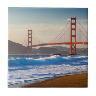 Carreau Le Golden Gate Bridge De Baker Beach