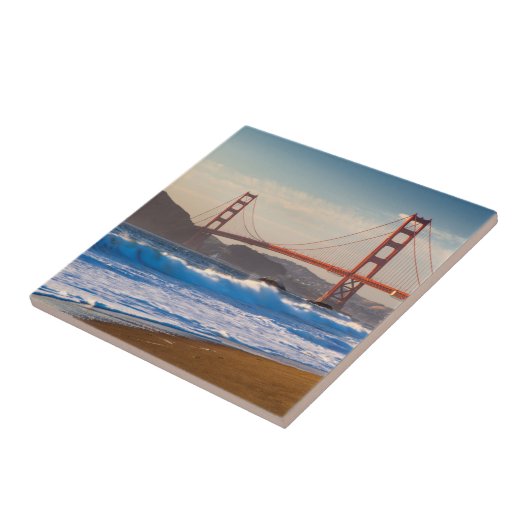 Carreau Le Golden Gate Bridge De Baker Beach (Côté)