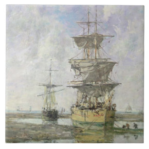 Carreau Le grand bateau, 1879 (huile sur la toile)