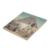 Carreau Le grand sphinx de Gizeh (Côté)