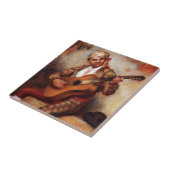 Carreau Le guitariste espagnol (par Pierre-August Renoir) (Côté)