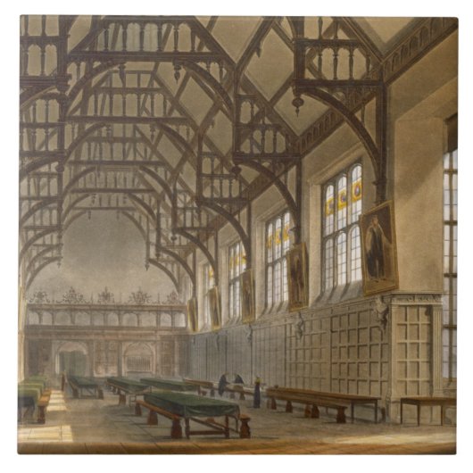 Carreau Le Hall de l'université de trinité, Cambridge, de (Devant)