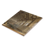 Carreau Le Hall de l'université de trinité, Cambridge, de (Côté)