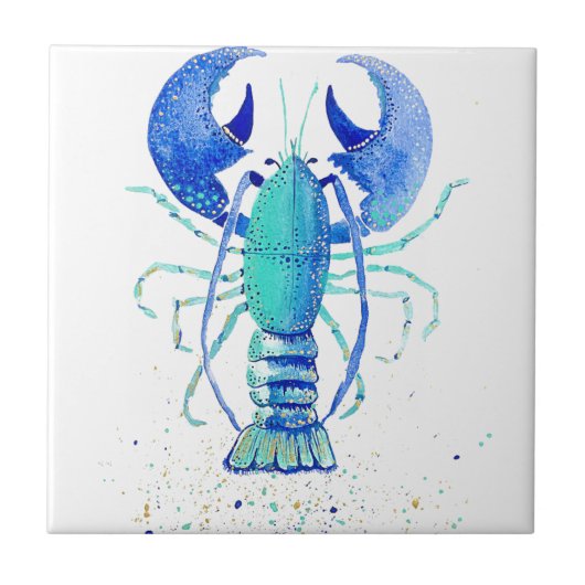 Carreau Le homard de Neptune (Devant)