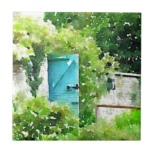 Carreau Le jardin secret (Devant)