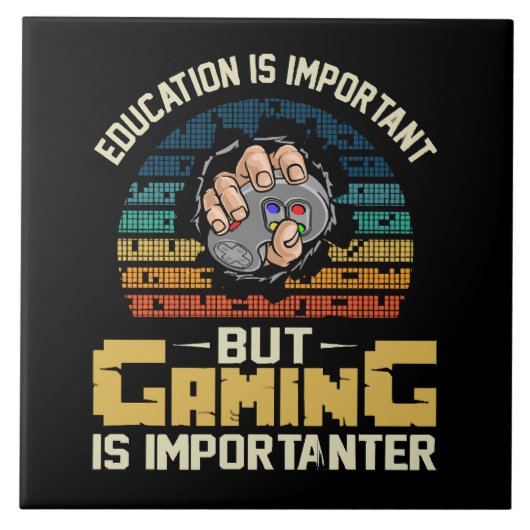 Carreau le jeu est plus important (Devant)