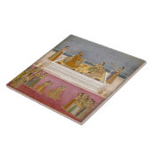 Carreau Le jeune empereur de Mughal Muhammad Shah à un (Côté)