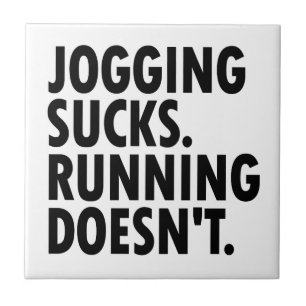Carreau Le jogging, c'est nul. Pas la course.