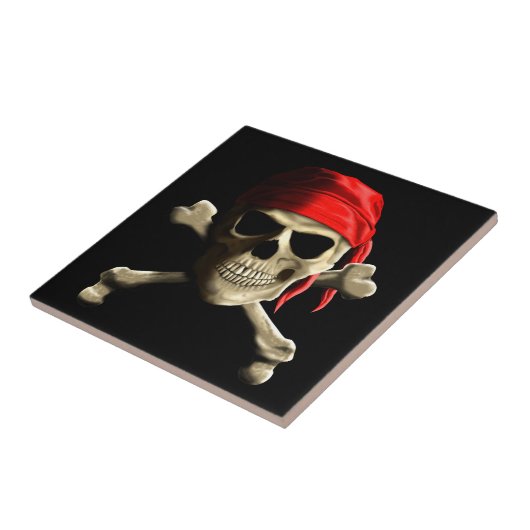 Carreau Le jolly roger (Côté)