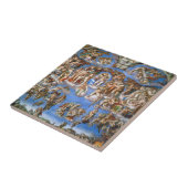 Carreau Le jugement Dernier de Michel-Ange (Côté)