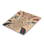 Carreau Le Kaleidoscope Africain Vibrant : Un Plaisir Pais (Côté)