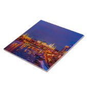 Carreau Le Kremlin de Moscou illuminé (Côté)