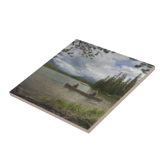 Carreau Le lac Canoë (Côté)