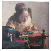 Carreau Le Lacemaker, Johannes Vermeer (Devant)