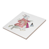 Carreau Le lapin blanc d'Alice au pays des merveilles (Côté)