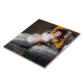 Carreau Le Maja habillé, Francisco Goya (Côté)