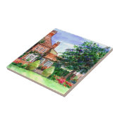 Carreau Le Manor House, Heslington, York (Côté)