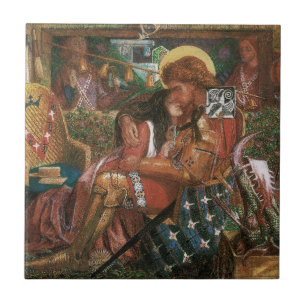 Carreau Le Mariage de saint Georges et de la princesse Sab