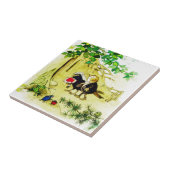 Carreau Le Mariage des oiseaux (Côté)