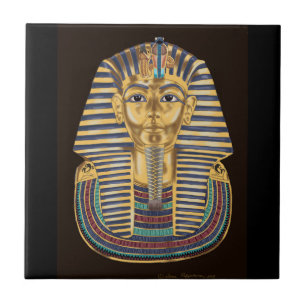 Carreau Le masque d'or de Tutankhamon