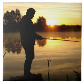 Carreau Le matin du pêcheur (Devant)