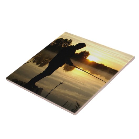 Carreau Le matin du pêcheur (Côté)