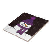 Carreau Le mignon bonhomme de neige sans arme (Côté)