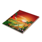 Carreau Le monde imaginaire (Côté)