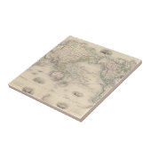 Carreau Le monde sur la projection de Mercator (Côté)