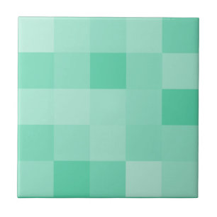 Carreau Le motif de mosaïque vert en bon état couvre de