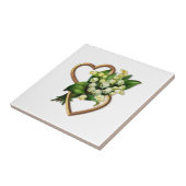 Carreau Le muguet et coeurs (Côté)