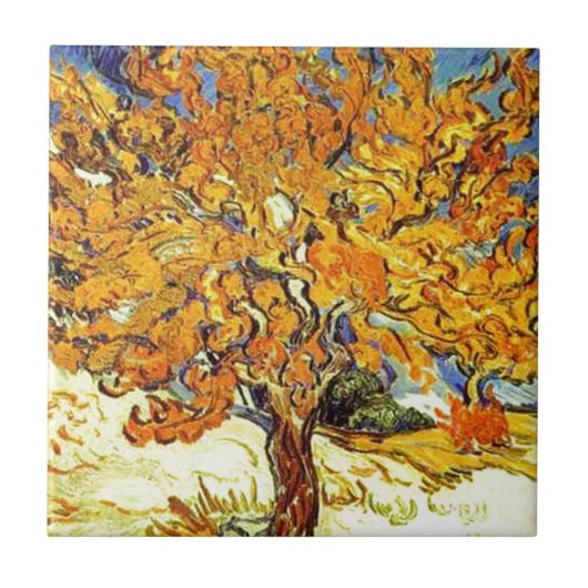 Carreau Le Mûrier, Vincent Van Gogh (Devant)