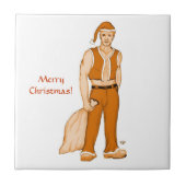 Carreau Le nouveau Père Noël - Joyeux Noël ! (Devant)